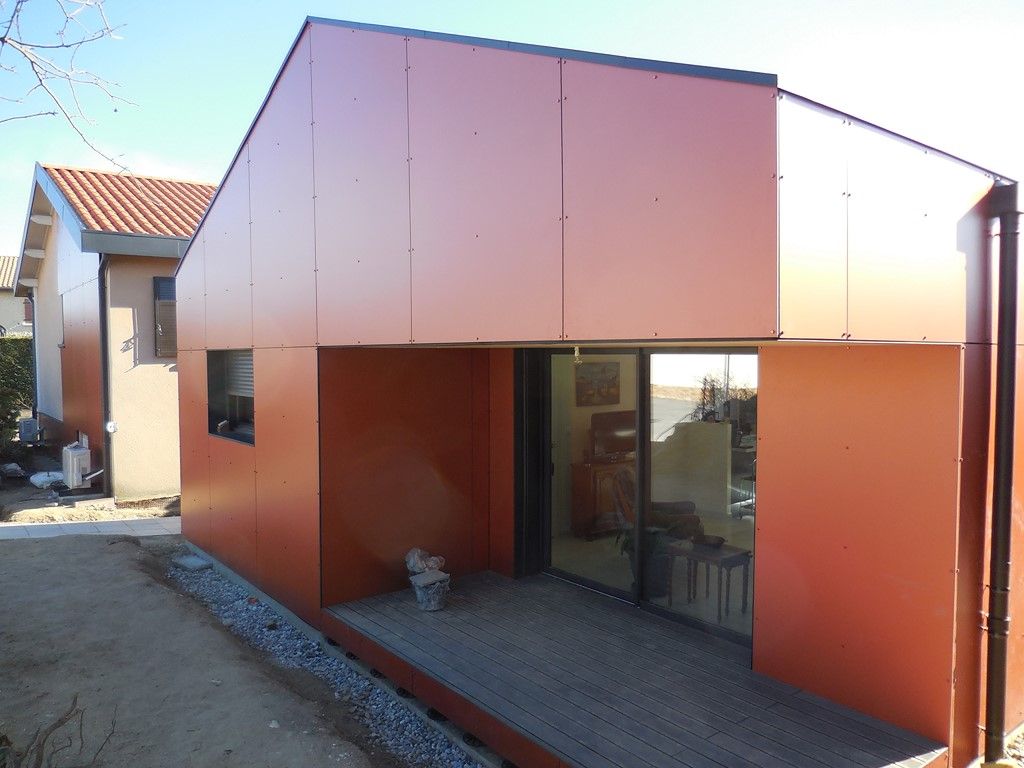 Rénovation et extension d'une maison à Chaponost (Rhône)